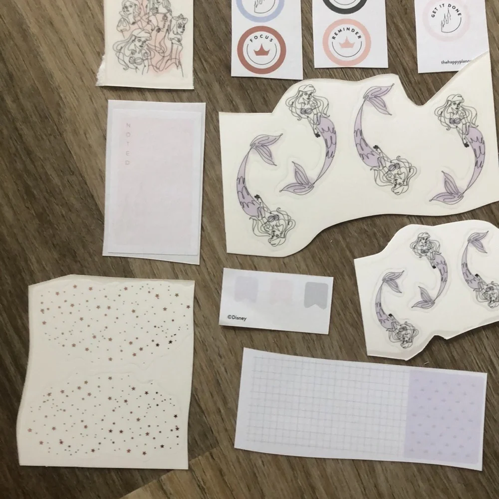 ❤️$4 Little Mermaid Princess Sticker Set